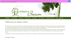 Desktop Screenshot of initiative-baum.org
