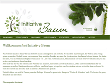 Tablet Screenshot of initiative-baum.org